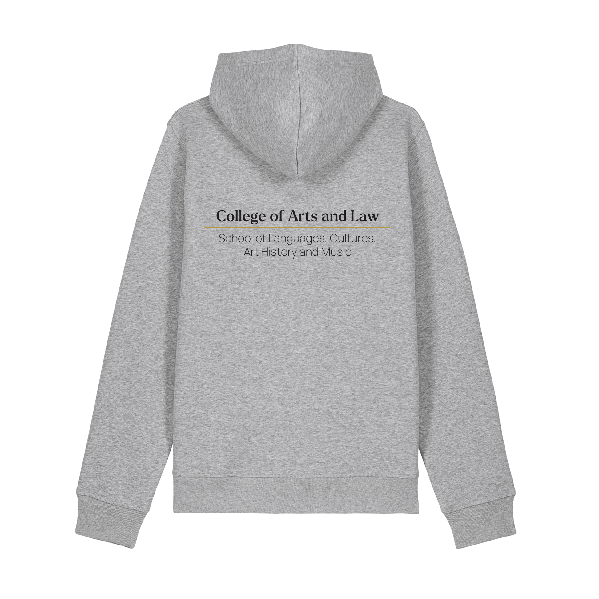 College & School Hoodie Back Print
